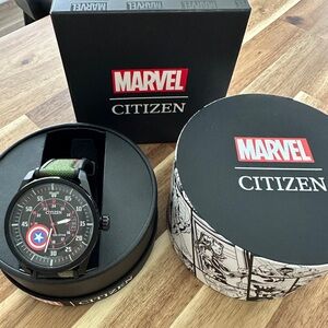 Citizen Marvel Captain America Eco-Drive Watch
